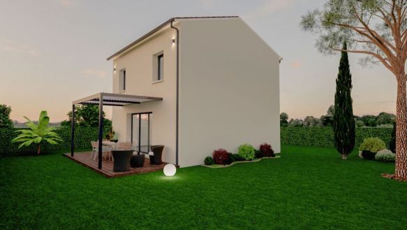 Maison à étage 85 m² avec garage sur Gardouch