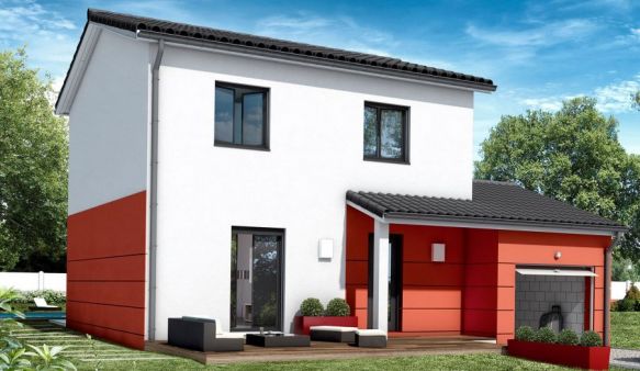 Villa Etage à construire 88m² avec garage 34710 Lespignan