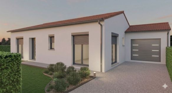 Belle villa de 96 m² avec garage sur la commune de Gragnague