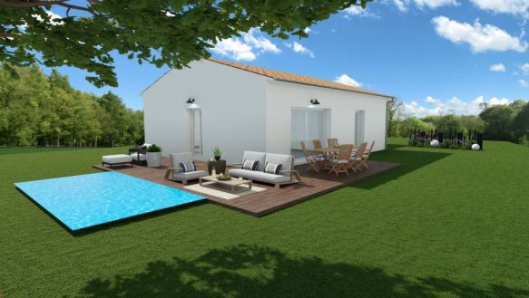 VILLA 3 CHAMBRES AVEC GARAGE LE FAUGA 31410