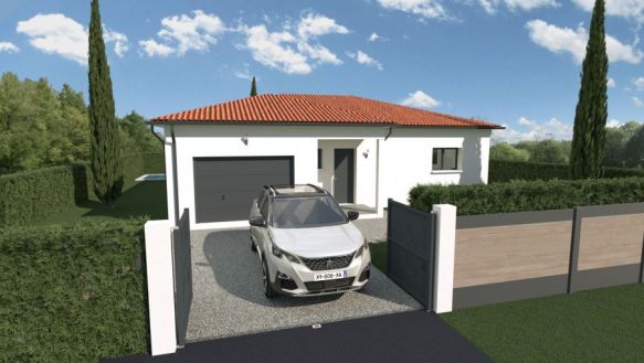 Terrain 576m² + Maison 103m² MURET