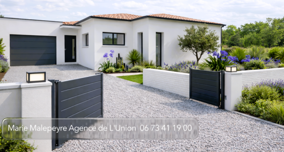 Maison neuve à bâtir 125 m² sur terrain de 800 m² à Vacquiers