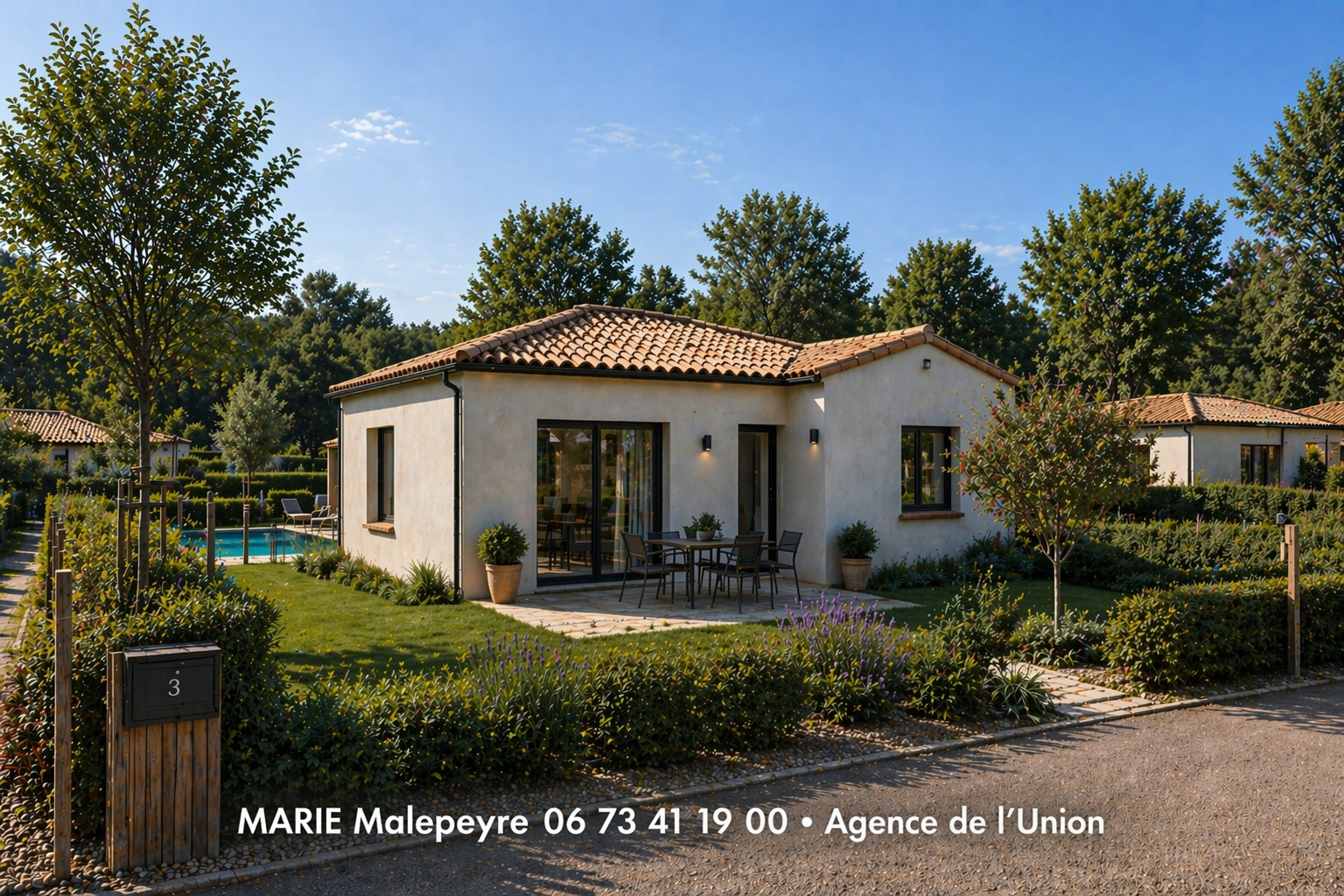 Maison neuve 80 m² avec terrain viabilisé à Bouloc
