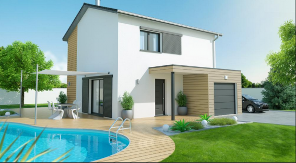 Tresserre 66300 Maison neuve de 90m2 en 3 faces