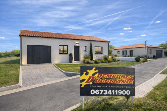 Maison neuve 90 m² avec terrain 400 m² au cœur de Ondes