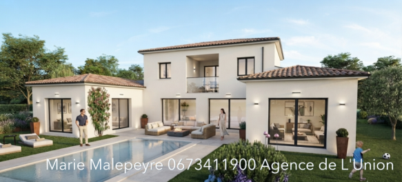 Maison  5 pièces avec  Terrain : une réalisation sur mesure pour votre famille