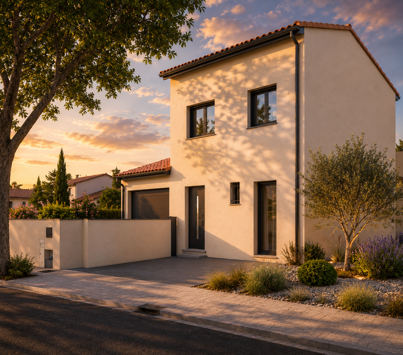 Maison neuve à Villemolaque 66300