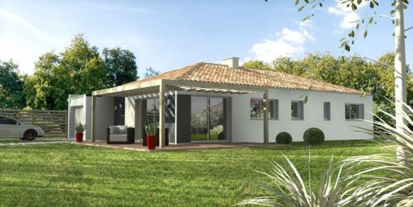 Villa moderne 3 ch avec garage et jardin