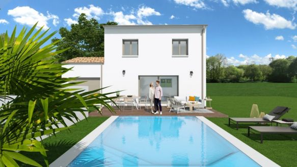 VILLA PLAIN PIED EN L LONGAGES 31410