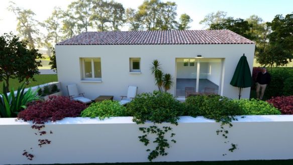 Villa de plain-pied de 62m² 2 chambres 11130 Sigean