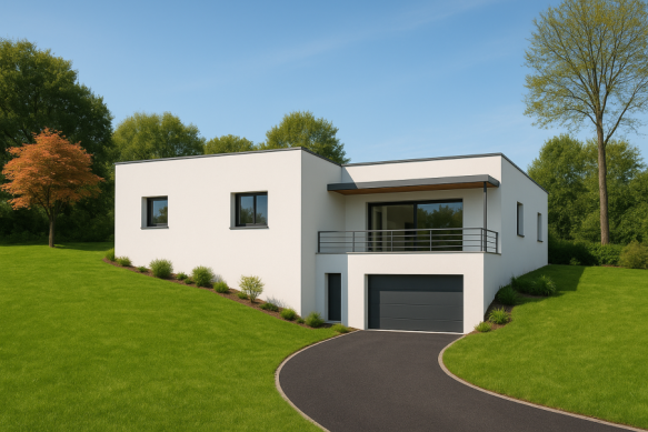 Maison contemporaine à Sainte-Marie