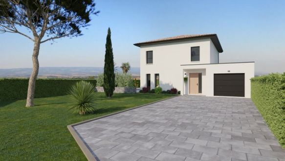 Maison contemporaine neuve de 120 m²