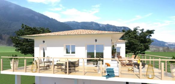 VILLA MODERNE 124m² SAINT SULPICE SUR LEZE