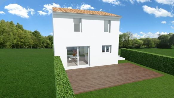 maison moderne à construire 34560 MONTBAZIN