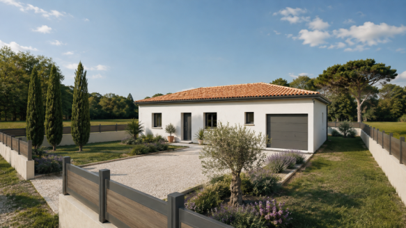 Très bon projet avec vue maison 500m² avec garage