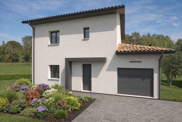 Villa de 100 m² avec garage et une superbe vue