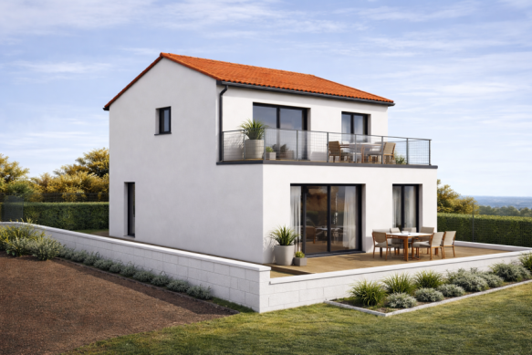 Maison neuve à étage à Banyuls dels Aspres