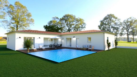 VILLA 135m² + GARAGE 40m² PIBRAC 31820