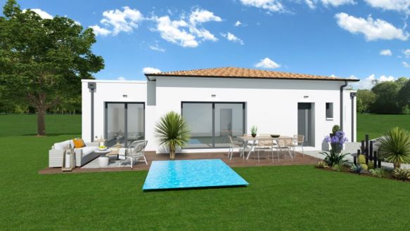 HORS LOTISSEMENT VILLA CONTEMPORAINE  102m²  TOULOUSE 31200