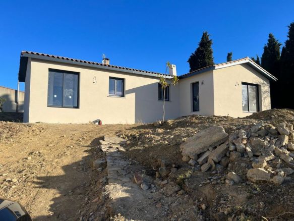 Villa en L de 105m² à Fleury d'Aude