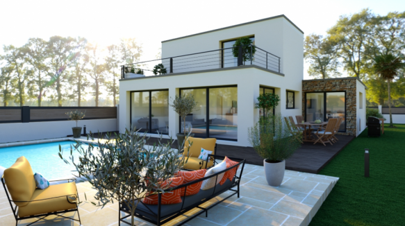 villa contemporaine 4 chambres à St Gely du Fesc 34980