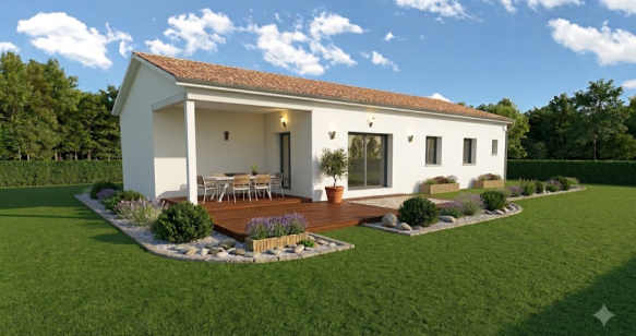 Maison à construire à La Tour du Crieu