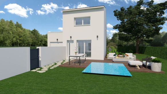 EXCLUSIVITE VILLA 80m² + garage 27m² MIREVAL 34110