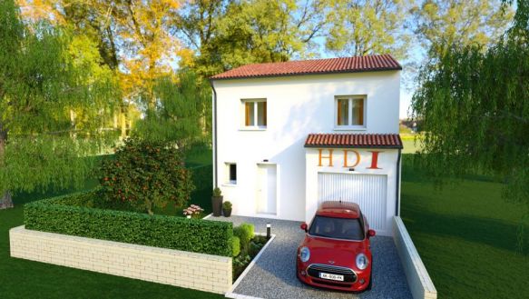 Maison à étage de 85m² garage de 14m² Le Burgaud 31330