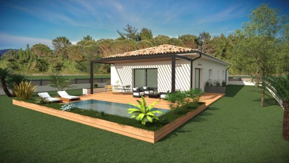 Superbe maison de 105 m² avec garage dans un environnement paisible et verdoyant