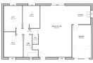 Plan de maison 3 chambres plain-pied Cactus - Demeures d'Occitanie