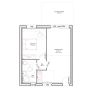 Cocoon 2 - Plan de Maison de jardin - 1 chambre - 42 m² - Demeures d'Occitanie
