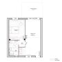 Cocoon 2B - Plan de Maison de jardin - 1 chambre - Mezzanine - 64 m² - Demeures d'Occitanie