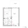Cocoon 3B - Plan de maison de jardin 67 m² - 1 chambre et mezzanine - Demeures d'Occitanie