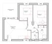 Cocoon 4 - 50 m² - 2 chambres - Plan de Maison de jardin - Demeures d'Occitanie