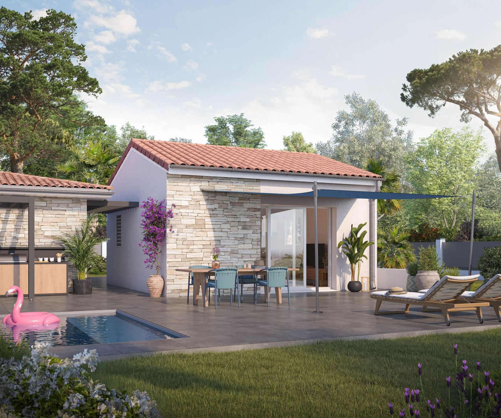 Cocoon 1 - Studio de jardin 30 m² - Demeures d'Occitanie