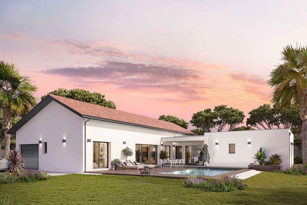 MODÈLE DE MAISON BELOMBRA – UNE VILLA CONTEMPORAINE EN OCCITANIE