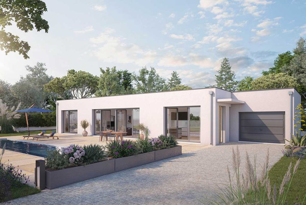 MODÈLE DE MAISON SUREAU – DESIGN MODERNE ET ESPACE OPTIMISÉ EN OCCITANIE
