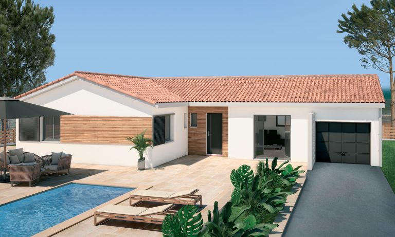 A Montaut Villa 100 m2  + Terrain