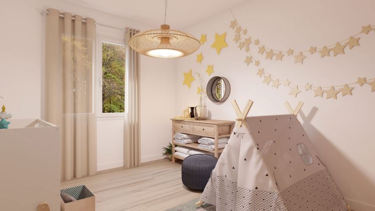 Modèle de maison Epicea - decoration chambre enfant - DO