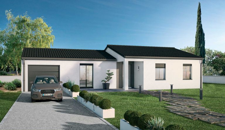 Projet de maison à bâtir de 92 m² plus garage à Plaisance du Touch 31830 sur un terrain de 418 m²