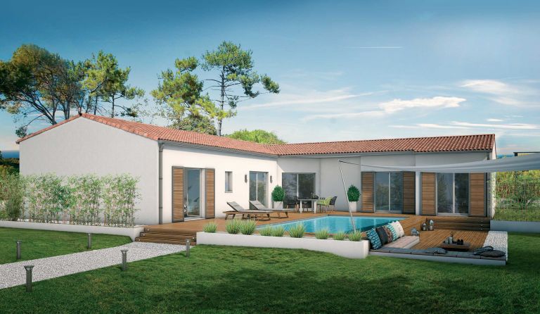 Maison à bâtir de 146 m² plus un garage à Montaigut Sur Save 31530 sur un terrain de 811 m²