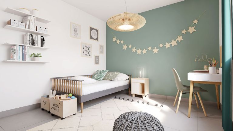 Wengé - Décoration chambre enfant - Demeures d'Occitanie