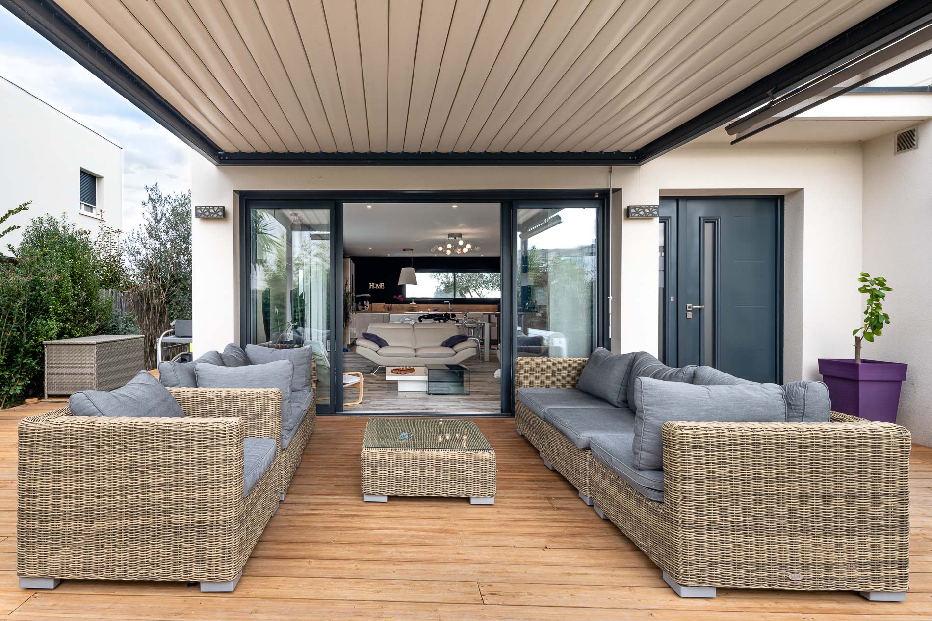 Villa contemporaine à étage à Saint Brès